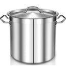 Falaja Stock Pot 20 Quart, Heavy-Duty Cooking Pot, 5 Gallon B0BN5VKVS4 - New - Brand New