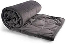 HUG BUD WEIGHTED BLANKET - 48" X 72" - 15-LBS - FULL/TWIN SIZE BED - GRAY - Like New