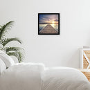 Americanflat 13x13 Picture Frame - Engineered Wood - Black - Brand New