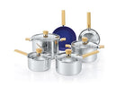 CONCORD Providence Series 10 Pieces Stainless Steel Cookware Set - NEW - Brand New