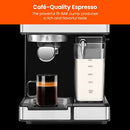 CHEFMAN 6-In-1 Espresso Machine with Built-In Milk Frother, 15-BARPUMP, Silver - Like New