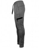 BLU ROCK MEN'S SLIM-FIT TECH FLEECE JOGGER PANTS - SIZE: MEN M - CHARCOAL - Like New