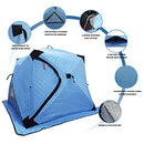 2-in-1 Portable Ice Fishing Shelter VISUTI Double Fabric Water-Repellent - Like New