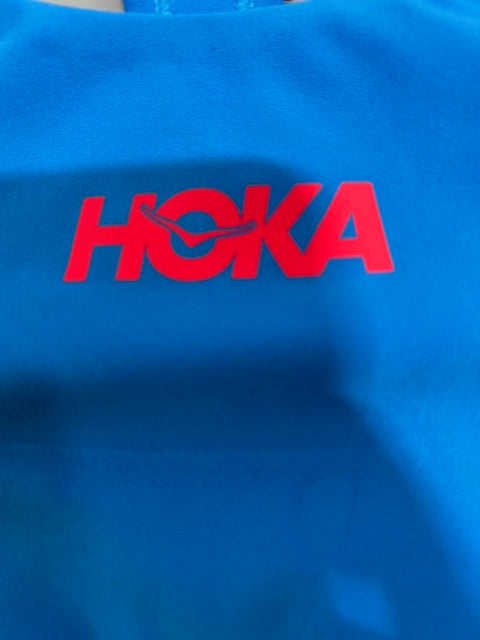 HOKA ONE ONE HOKA WOMEN'S HUPANA SPORTS BRA - SIZE: WOMEN XS - IBIZA BLUE - Brand New