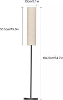 BUZHI TALL LED FLOOR LAMP WITH MAGNETIC REMOTE CONTROLLER MODEL BYD-02 - BLACK - Like New