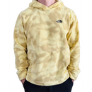 THE NORTH FACE SOFT FLEECE HOODIE - SIZE: MEN M - YELLOW RETRO DYE - Like New