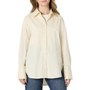 AMAZON ESSENTIALS DEMI'S PICK WOMEN'S OVERSIZED-FIT COTTON SIZE M - CREAM - Brand New