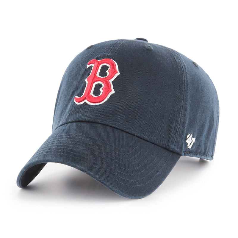 47 BRAND MLB BOSTON RED SOX CLEAN UP ADJUSTABLE CAP ONE SIZE - SIZE: MEN'S - Brand New