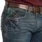 Ariat Work Men's Rebar M5 Straight Durastretch Edge Jean IRONSIDE Blue - Brand New