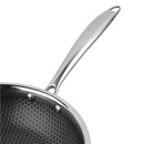 T TABAKH VINOD NUTRI-TECH SAS HONEYCOMB FRYPAN 26 CM TP/NTNSFP-26 - SILVER - Like New