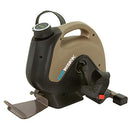 EXERPEUTIC BLUETOOTH UNDER DESK EXERCISE BIKE WITH EXTENDABLE CHAIR HOOK - GOLD - Like New