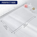 KOOTETA Stone Bath Mat, Shower Mat, Super Absorbent, Easy to Clean - White - Like New
