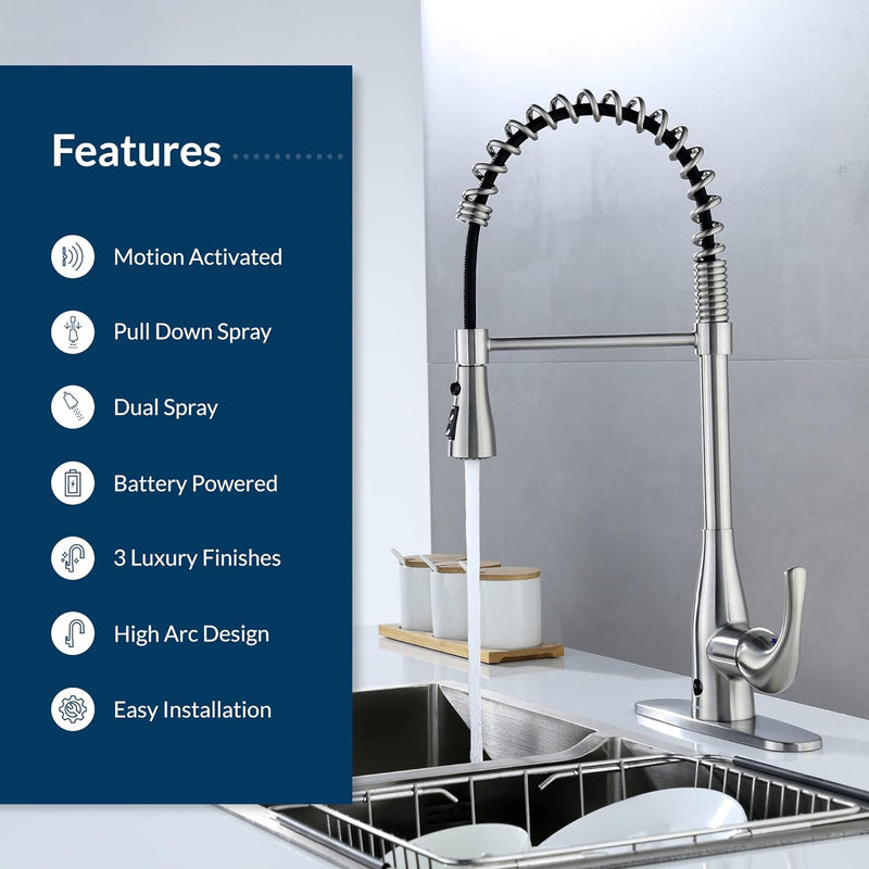 Bio Bidet by Bemis Single-Handle Pull-Down Spring Sprayer - Scratch & Dent