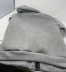 BLU ROCK NEW YORK SOFT WARM SHERPA LINING ZIP UP SWEATER - MEN M - HEATHER GRAY - Brand New