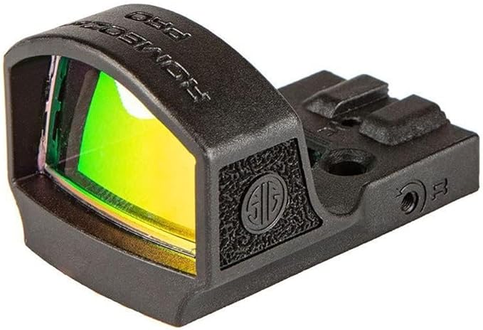 SIG SAUER RomeoZero-Pro 1x30mm Red Dot Durable Shockproof Full SOR01130 - BLACK - Like New