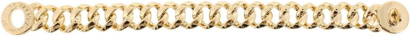 Marc By Marc Jacobs Goldtone Bracelet with Small Katie Turnlock M3PE553 - Gold - Like New