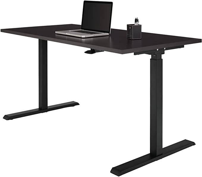 Realspace Magellan Pneumatic Height-Adjustable Standing 60"W 787781 - Espresso - Like New