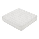 Classic Accessories 19 x 19 x 3 Inch Square Patio Cushion Foam - WHITE - Brand New