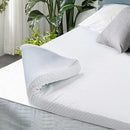 ORTHOMTEX 3" Cooling Gel Memory Foam Mattress Topper King Cover - NEW - Brand New