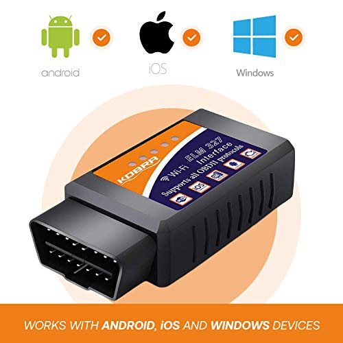 KOBRA PRODUCTS OBD2 SCANNER & WIFI CAR CODE READER – CLEARS CHECK ENGINE LIGHT - Like New