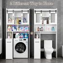 Over The Toilet Storage Cabinet Extendable Rolling Drawer-Style B0FT85JHSS - Like New