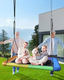 EVERYFUN WATERPROOF RECTANGLE PLATFORM SWING 700LBS HEAVY DUTY, 60"| A-COLORFUL - Like New