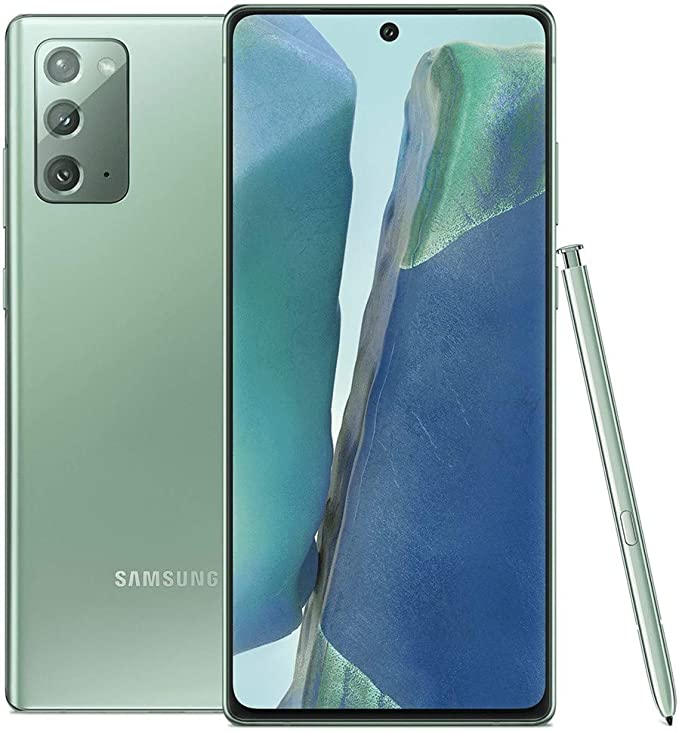 SAMSUNG GALAXY NOTE 20 5G 128GB VERIZON - MYSTIC GREEN - Like New