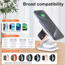 EFAITHFIX Upgrated 3 in 1 Wireless Charging Station Foldable Fast Wireless - Like New