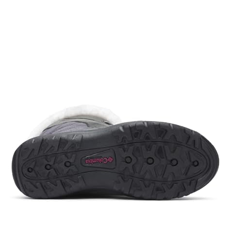 COLUMBIA WOMEN'S ICE MAIDEN II SNOW BOOTS - SIZE: WOMEN 9 (AU/UK W7) - SHALE/DR - Like New