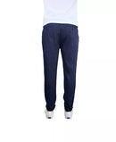 GALAXY BY HARVIC MEN'S BASIC STRETCH TWILL JOGGERS - SIZE: MEN XL - NAVY - Brand New