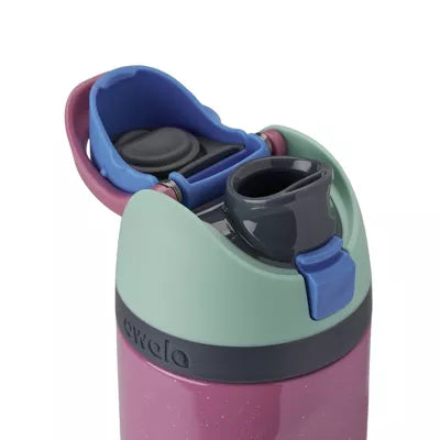 OWALA 24OZ FREESIP STAINLESS STEEL WATER BOTTLE - BUBBLEGUM - Scratch & Dent