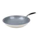 GOODFUL BY GOTHAM CERAMIC NONSTICK FRY PAN 11" GX00-P062 - GRAY/WHITE - Brand New