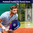 ENERFACE Pickleball Paddles Set of 2 Premium Wood Pickleball - Scratch & Dent