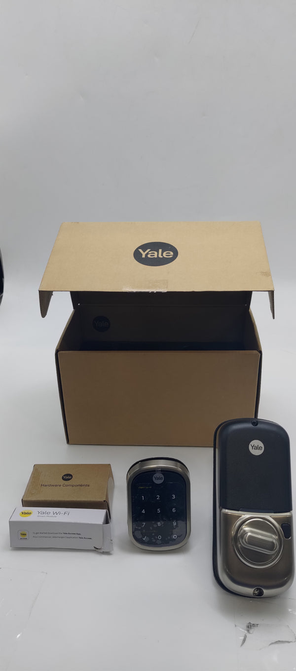 YALE ASSURE LOCK SL WI-FI TOUCHSCREEN - SATIN NICKLE - Like New