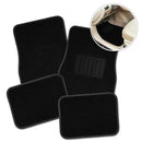 ZONE TECH ALL WEATHER CARPET VEHICLE FLOOR MATS- 4-PIECE BLACK PREMIUM QUALITY - Like New