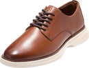 C41561 COLE HAAN MEN'S GRAND SHADOWLITE PLAIN BRITISH TAN/IVORY SIZE 11 - Like New