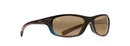 MAUI JIM UNISEX KIPAHULU POLARIZED WRAP SUNGLASSES - Marlin/Hcl Bronze Polarized - Like New