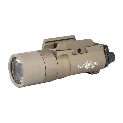 SUREFIRE X300T TURBO HIGH-CANDELA LED HANDGUN WEAPONLIGHTS - TAN - Like New