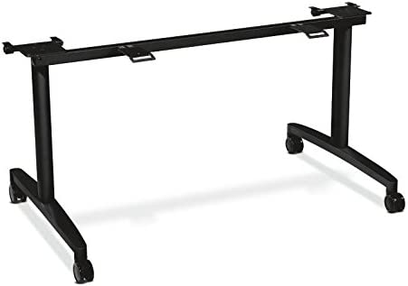 HON Huddle Flip-Top Base For 24"D Table HONMFLIP24CP - Black - Scratch & Dent