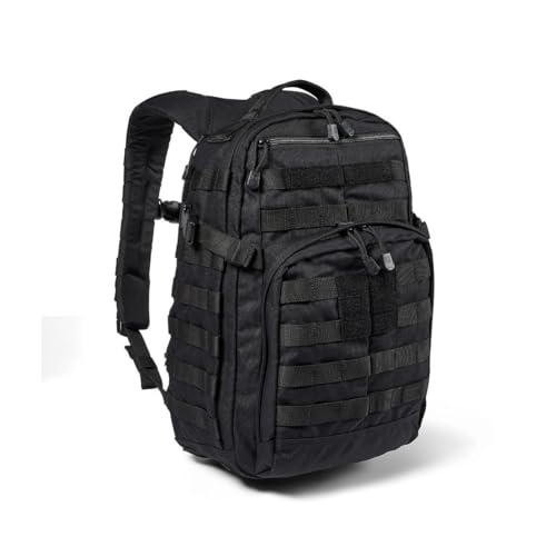 5.11 TACTICAL BACKPACK RUSH 12 2.0 MILITARY 24L 56561ABR - BLACK - Brand New