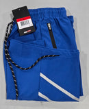 JUMPSTART POLYESTER SHORTS W/ ZIPPER POCKETS - SIZE: MEN M - BLUE - Like New
