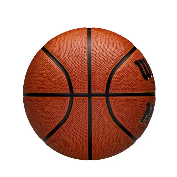 WILSON NCAA ICON BASKETBALL SIZE 5 - BROWN: YOUTH SPORTS BALL, RUBBER MATERIAL - Like New