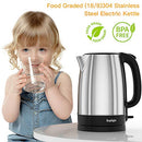 Sopligle Premium Electric Kettle with LED Light (Black) - Brand New