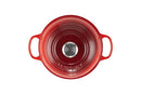 LE CREUSET ENAMELED CAST IRON BREAD OVEN - CERISE - Like New