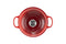 LE CREUSET ENAMELED CAST IRON BREAD OVEN - CERISE - Like New