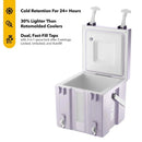 RTIC OUTDOORS 3 GALLON HALFTIME COOLER BEVERAGE DISPENSER - LILAC PURPLE - Like New