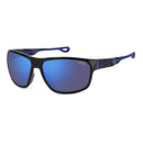 CARRERA 4018/S D51 BLACK BLUE 63/16/135 MAN SUNGLASSES - BLACK BLUE - Like New