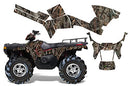 AMR Racing ATV Graphics kit Sticker Decal Compatible with Polaris Sportsman - Like New