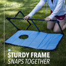 EASTPOINT PORTABLE CORNHOLE- RED AND BLUE - Brand New