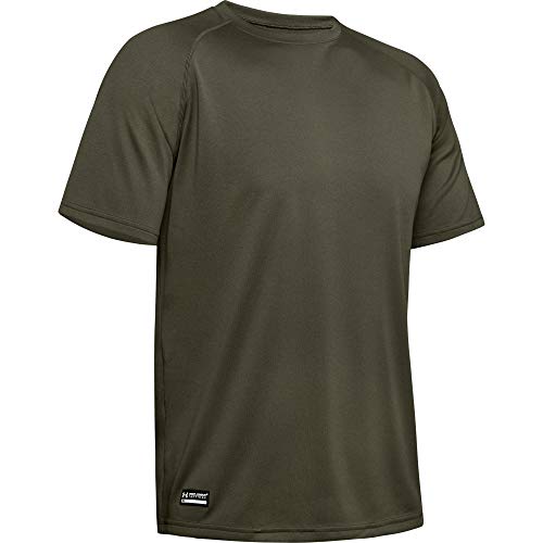 HN-P1-83 UNDER ARMOUR MEN'S TACTICAL TECH T-SHIRT GREEN/CLEAR SIZE XL - Brand New